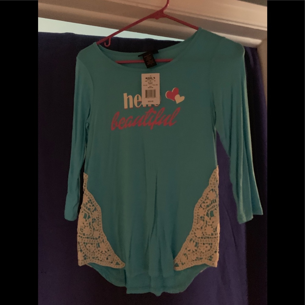 LS shirt size 10-12